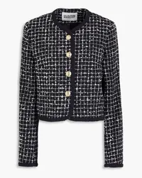 Claudie Pierlot Gigham bouclé-tweed jacket - Black Black