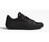 GR. 1P leather sneakers - Black