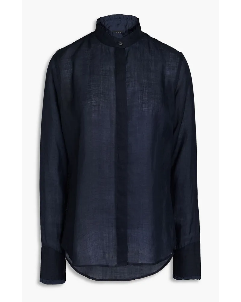 Rag & Bone Jordan ramie shirt - Blue Blue