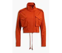 M85 linen-blend jacket - Orange