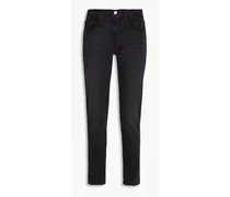 Le Garcon cropped boyfriend jeans - Black