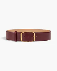 Dolce & Gabbana Leather belt - Burgundy Burgundy