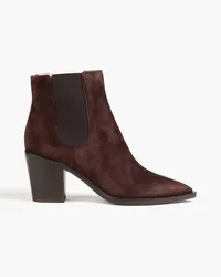 Gianvito Rossi Romney suede ankle boots - Brown Brown