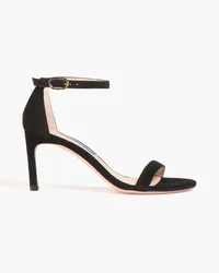 Stuart Weitzman Suede sandals - Black Black