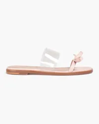 RED Valentino Leather and PVC sandals - Pink Pink