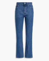 WANDLER Carnation mid-rise straight-leg jeans - Blue Blue