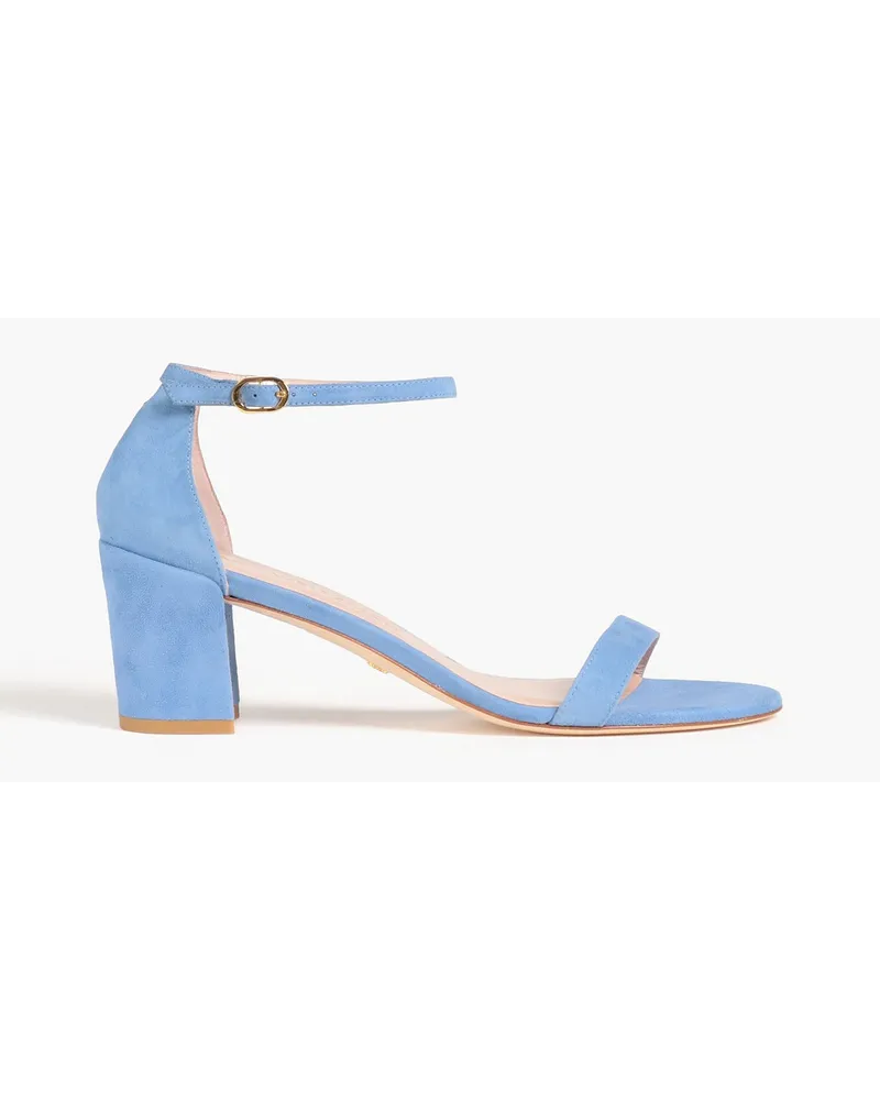 Stuart Weitzman Suede sandals - Blue Blue