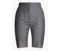 Wool shorts - Gray