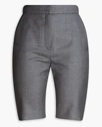 Balmain Wool shorts - Gray Gray