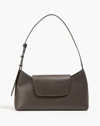 Elleme Leather shoulder bag - Gray Gray