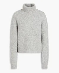 Nili Lotan Sierra mélange alpaca-blend turtleneck sweater - Gray Gray