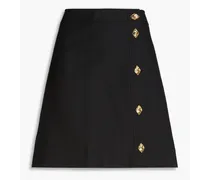 Canvas mini skirt - Black
