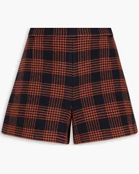 RED Valentino Checked tweed shorts - Blue Blue