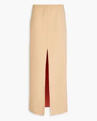 Emilio Pucci Wool-felt maxi skirt - Neutral Neutral