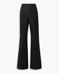 Akris Faralda cotton-blend twill flared pants - Black Black