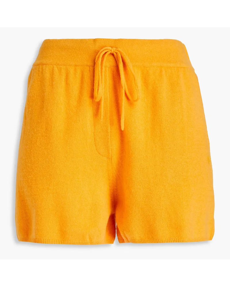 Loulou Studio Toran cashmere shorts - Orange Orange