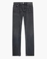 Frame Denim The Straight distressed denim jeans - Gray Gray