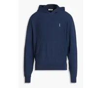 Sandro French cotton-terry hoodie - Blue Blue