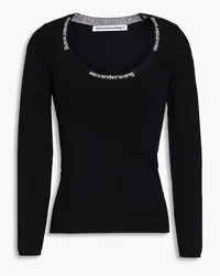 Alexander Wang Stretch-knit top - Black Black