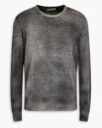 120% Lino Mélange cashmere sweater - Gray Gray