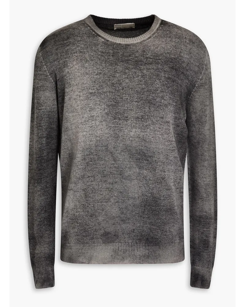120% Lino Mélange cashmere sweater - Gray Gray