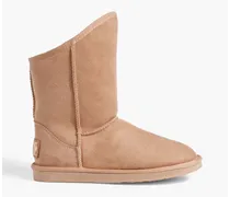 Cosy Short shearling boots - Neutral