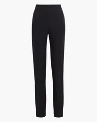 Valentino Garavani Silk-crepe slim-leg pants - Black Black