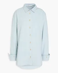 palmer//harding Reflection denim shirt - Blue Blue