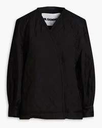 Jil Sander Quilted shell jacket - Black Black