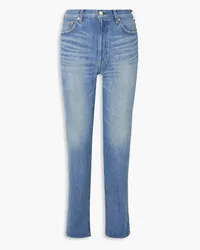 Tu Es Mon Trésor The Labradorite mid-rise slim-leg jeans - Blue Blue