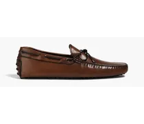 Gommino leather driving shoes - Brown