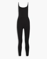 Skin Stretch-jersey jumpsuit - Black Black