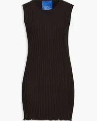 Simon Miller Ribbed stretch-micro modal tunic - Black Black