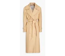 Christie wool-twill trench coat - Gray