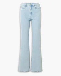 WANDLER Daisy high-rise flared jeans - Blue Blue