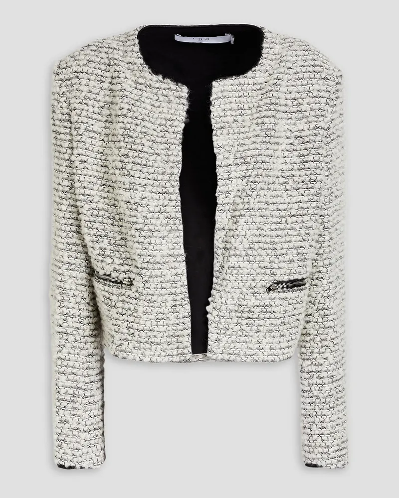 Ledisi bouclé-tweed jacket - White