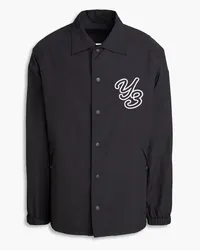 Y-3 Embroidered shell jacket - Black Black