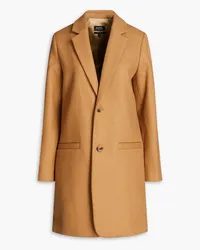 A.P.C. Wool-blend felt coat - Brown Brown