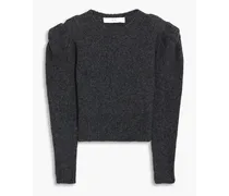 Omahya brushed wool-blend sweater - Gray