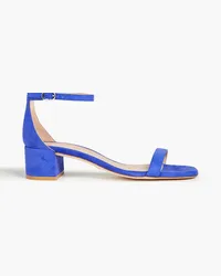 Stuart Weitzman Suede sandals - Blue Blue