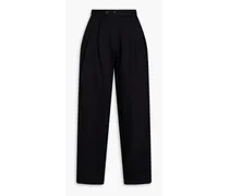 Diad twill tapered pants - Black