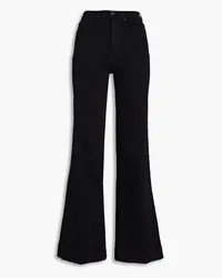 7 for all mankind Modern Dojo high-rise flared jeans - Black Black