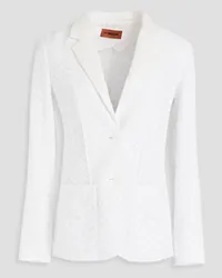 Missoni Cotton-blend blazer - White White