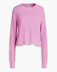 Autumn Cashmere Ribbed cashmere sweater - Pink Pink