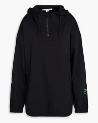 Y-3 Printed shell half-zip hooded jacket - Black Black