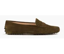 Suede loafers - Green
