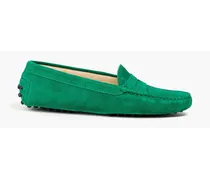TOD'S Suede loafers - Green Green