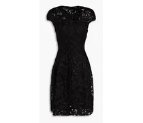 Guipure lace dress - Black