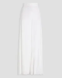 Moschino Chiffon wide-leg pants - White White