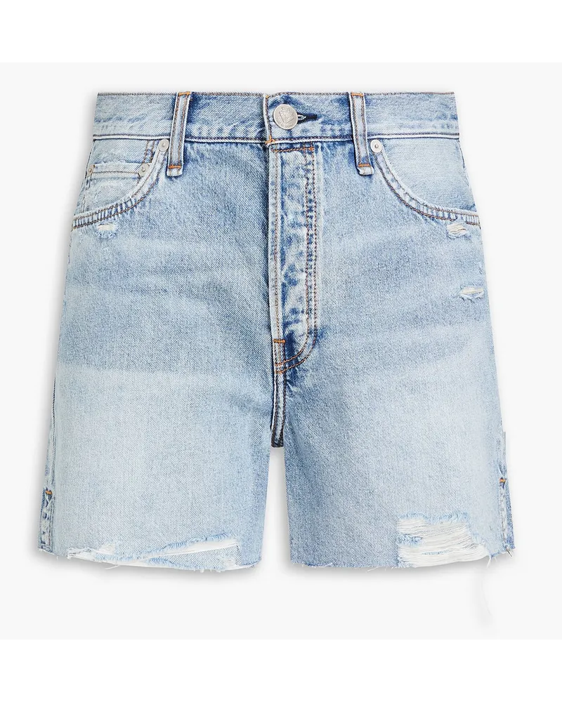 Rag & Bone Distressed denim shorts - Blue Blue